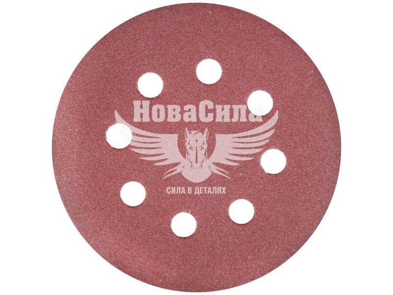 Наждачний папір (TITAN Abrasive) P_0240 125мм. (круг 8отв. на липучку) (ТА125102408)