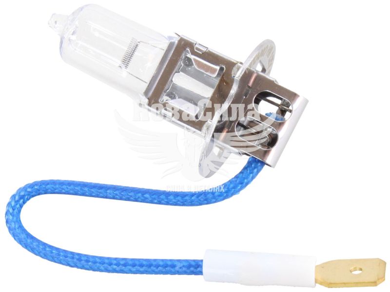 Лампочка галогенна H3 PK22s 12V-55Вт (Vitano) +50% (Super Vision) (6015)