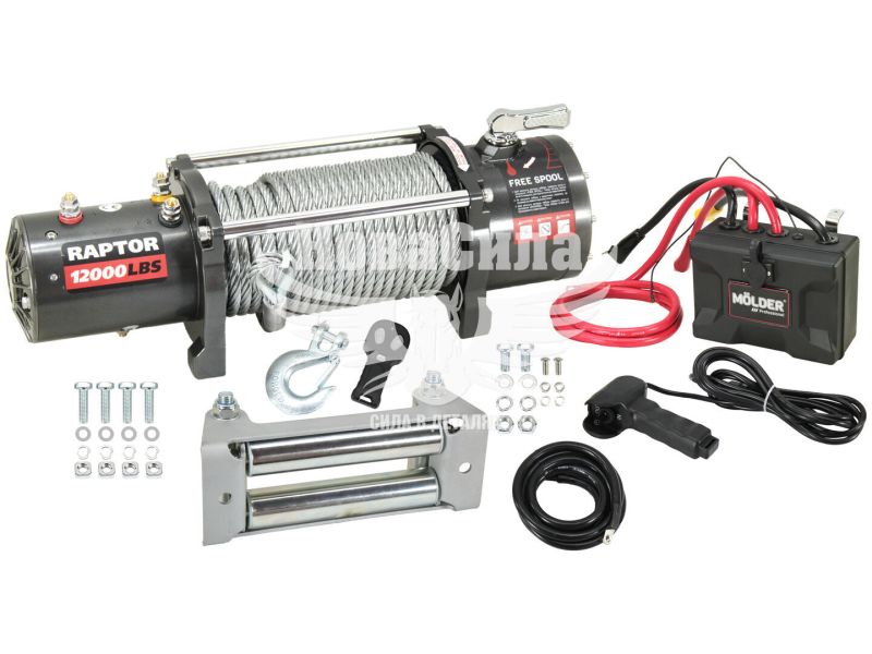Лебідка автомат. (Raptor) 5443kg (Molder) (6.0hp/4.4kw) (MA23120)