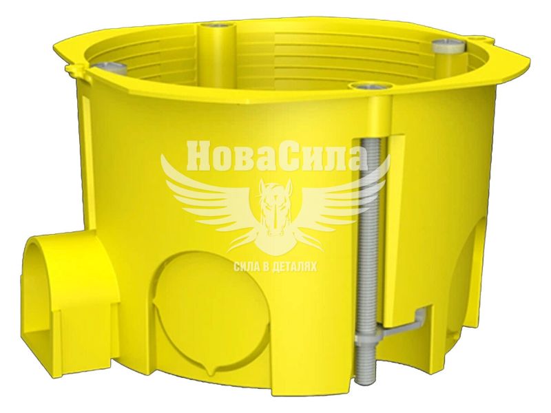 Коробка розподільча PLANK MB002, 65х45 мм, кругла, внутрішня, для порожніх стін (PLK4002400)