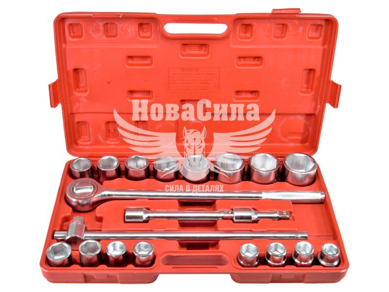 Набір інструментів (Intertool) 20 предметів 3/4 (HT-2221)