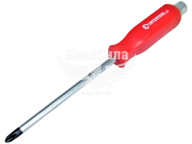 Викрутка (Intertool) + ударна (PH3х150) (HT-0489)