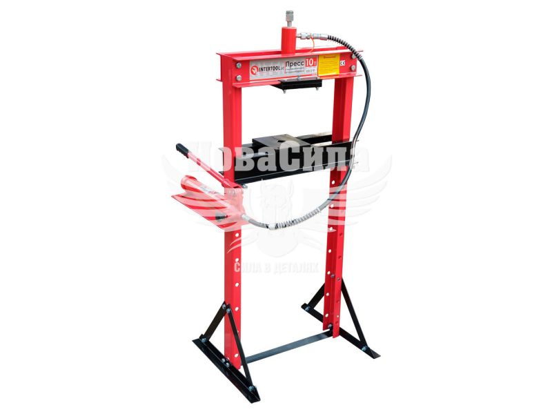 Прес гідравлічний 10т (Intertool) (GT0704)