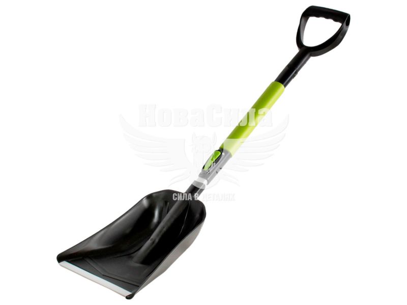 Лопата для снігу складна (Bi-Plast) телескоп. 58-73см. (BP-58)