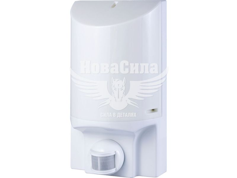 Світильник настінний з датчиком руху E.NEXT e.sensor.lum.52.e27.white(білий) 180°, IP44 (s061024)