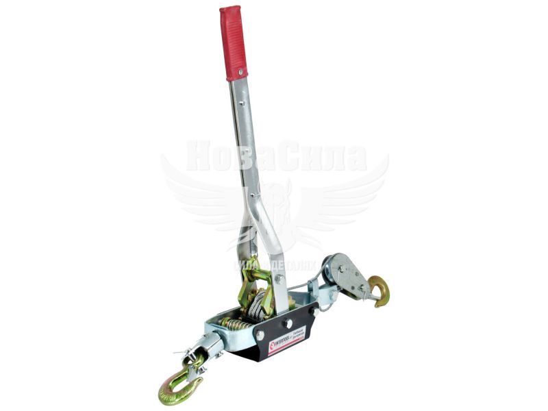 Лебідка механічна з ручкою INTERTOOL 4т 2,5м-5.5мм (2-полож.) (GT1444)