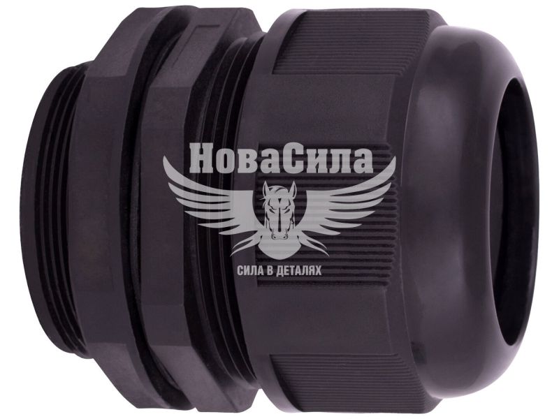 Кабельний ввід E.NEXT e.mg.stand.50, IP68, чорний (s067017)