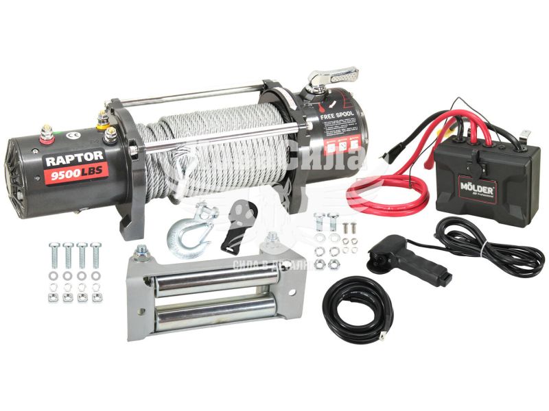 Лебідка автомат. (Raptor) 4310kg (Molder) (6.0hp/4.1kw) (MA23095)