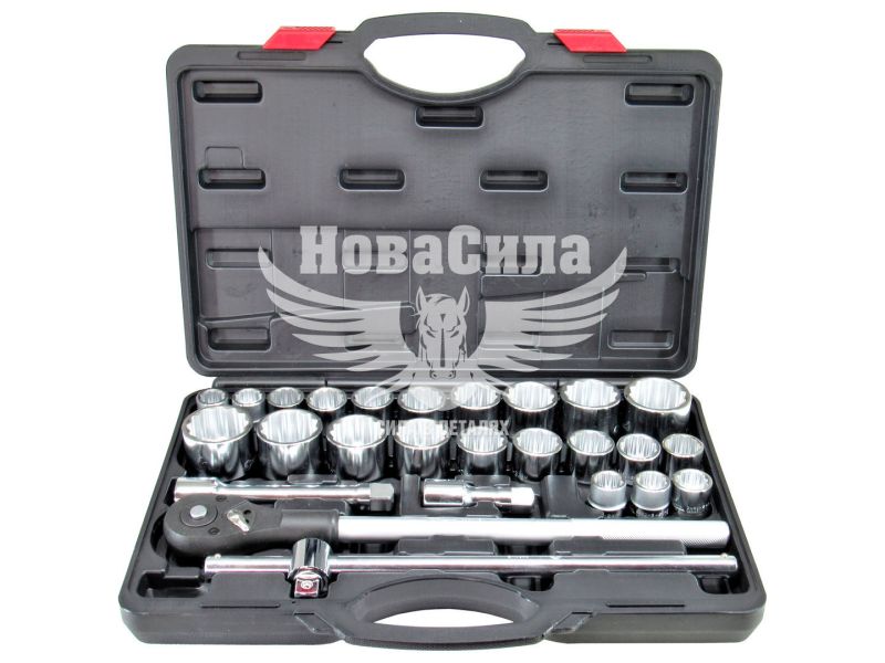 Набір інструментів (Intertool) 26 предметів 3/4 (ET-6026)