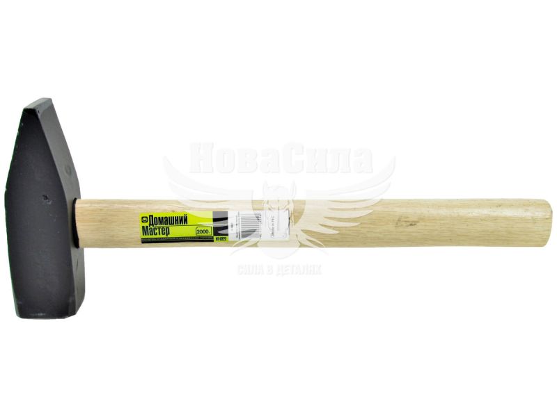 Молоток слюсарний (Intertool) 2000г ручка ясен (HT-0222)