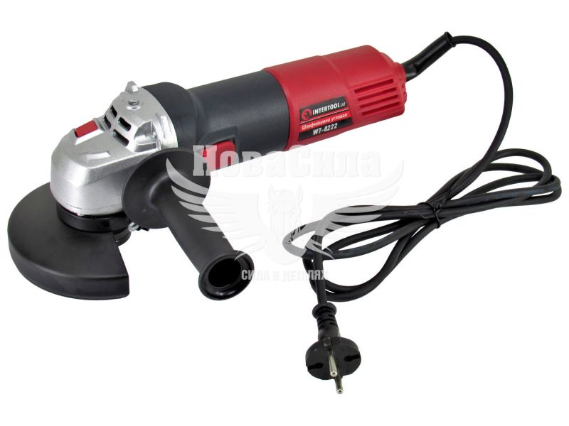 Болгарка 125мм. (Intertool) (950Вт, 12000об/хв.) (WT-0222)