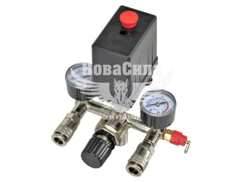 Блок автоматики компрессора в зб. (Intertool) 10Атм. (PT-9094)