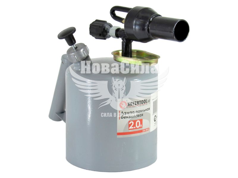 Лампа паяльна бензинова 2л. (Intertool) (GB-0033)