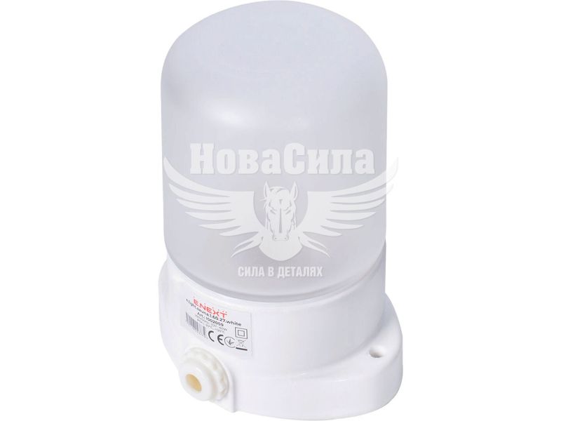Світильник E.NEXT e.light.sauna.1.60.27.white, Е27,60Вт,IP54, корпус керамічний, термостійкий, білий (l002059)