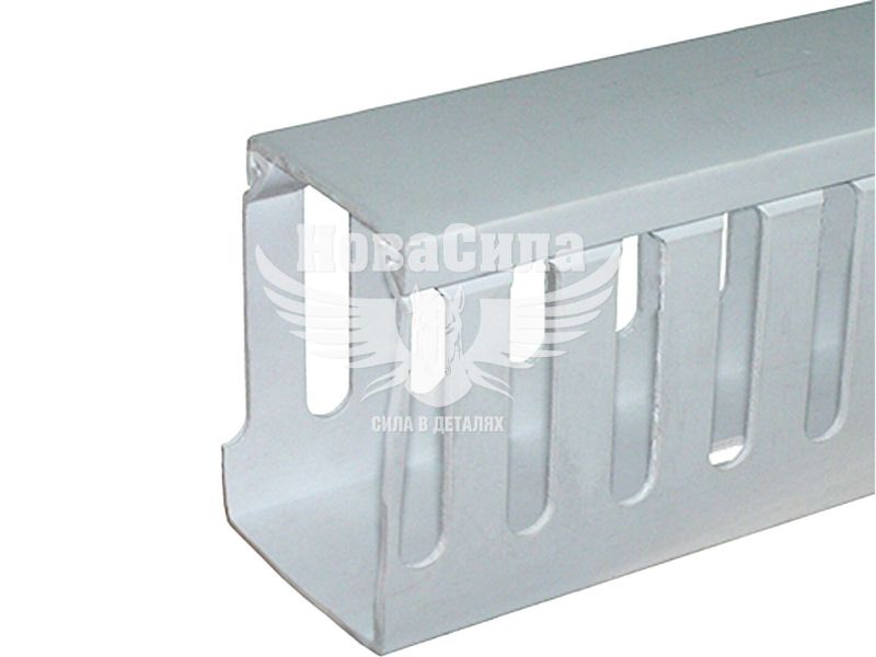 Короб пластиковий перфорований E.NEXT e.trunking.perf.stand.50.50, 50х50мм, 2м (s13033009)