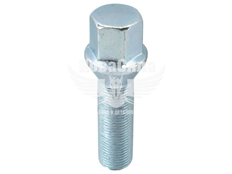 Болт колеса унів. 14x1,25x40 цинк ключ 17 конус (Walline) (F 332)