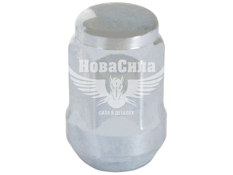 Гайка колеса унів. 14x1,5x35 хром конус закр. ключ 19 (Walline) (F 317)