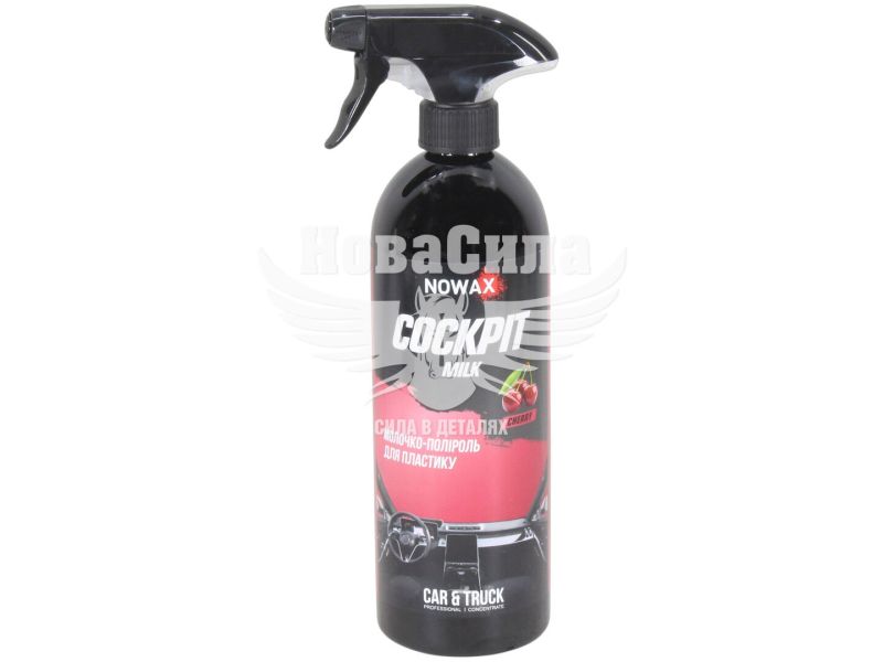 Поліроль молочко для пластику (Nowax) Cockpit Milk Cherry 750мл. (NX75014)