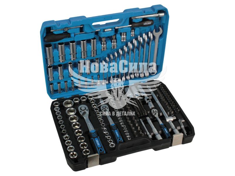 Набір інструментів (Molder Tools) 219 предметів 1/2, 1/4, 3/8 (MT60219)