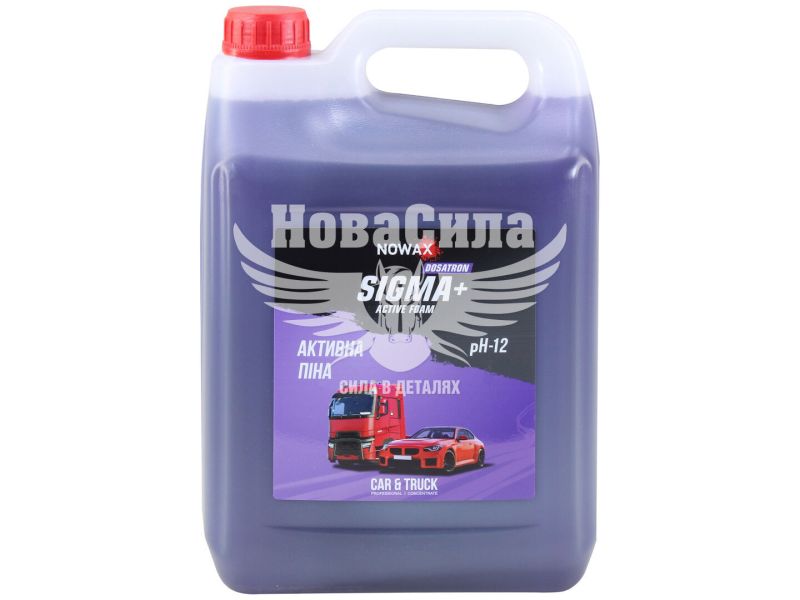 Шампунь (Nowax) SIGMA+ DOSATRON ACTIVE FOAM для безконтактної мийки 5л. (NX05132)
