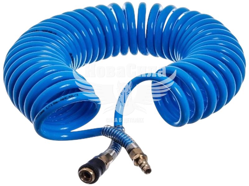 Шланг компресора 5.5х8мм. 15Атм. 20м. (Intertool) (поліуретановий) (PT-1709)