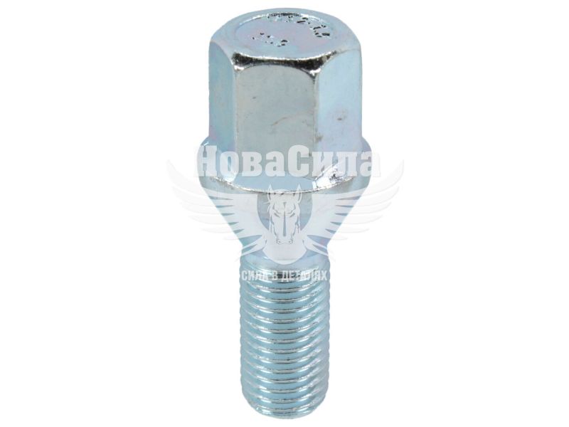 Болт колеса унів. 12x1,5x24 цинк ключ 17 конус (Walline) (F 348)
