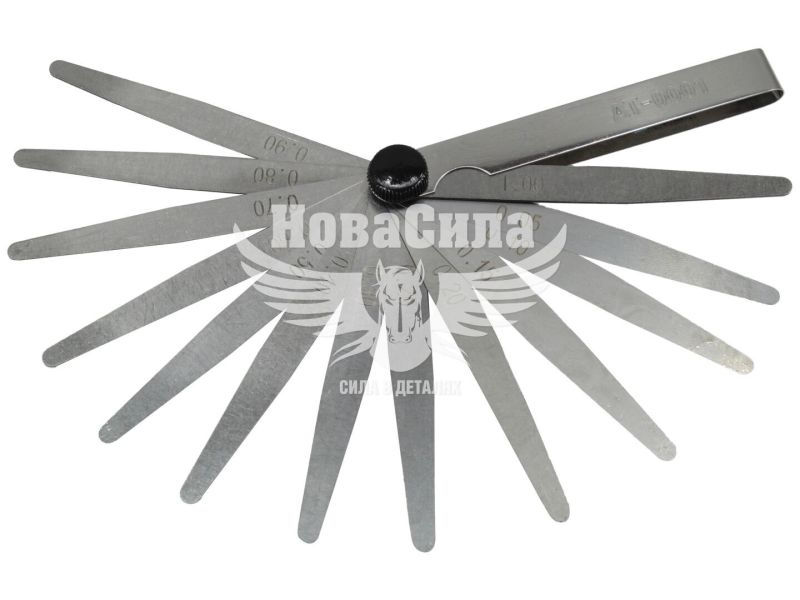 Щуп регулювання клапанів (Intertool) к-т.-13шт. (AT-0001)