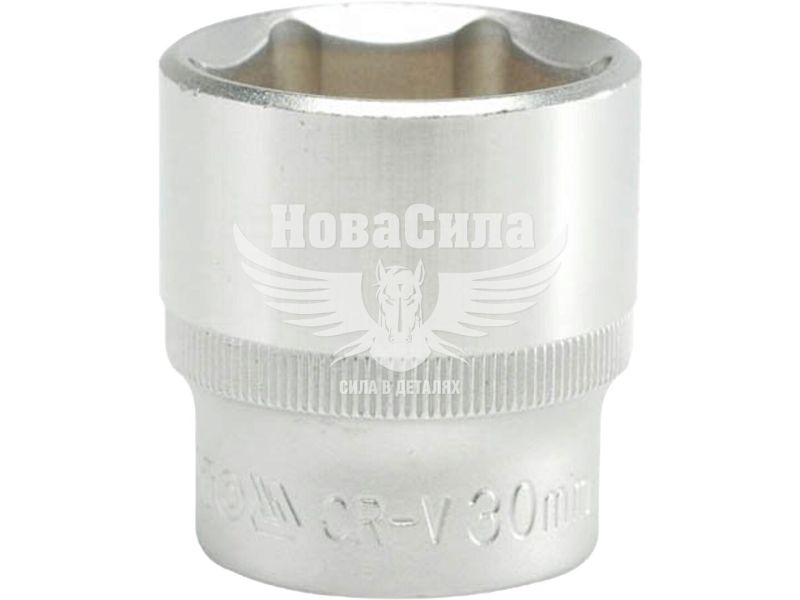 Головка торцева низька шестигранна 1/2 30мм. (Yato) (YT-1219)