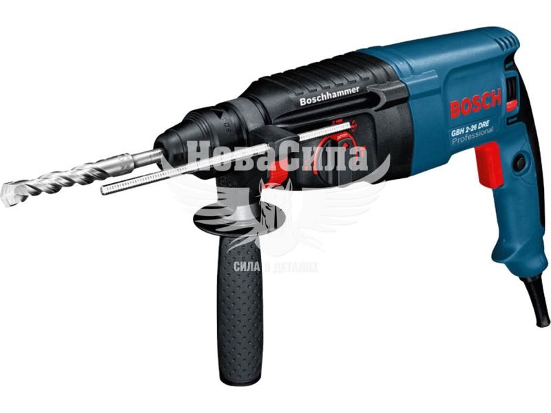 Перфоратор Bosch GBH 2-26 DRE Professional 800 Вт, SDS-Plus, 2,7 Дж, 26 мм, кейс (0611253708)
