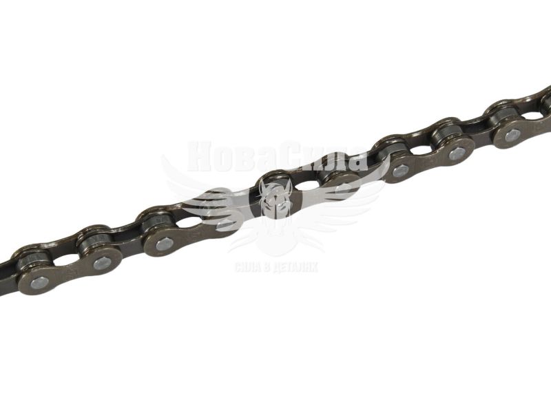 Ланцюг велосипедний 7-8 швидкостей, 116 ланок, 1/2"х3/32", S52 (Greys) Brown (GR24207)