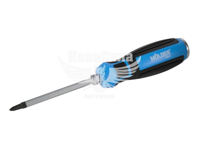 Викрутка (Molder Tools) + ударна (PH2х100мм.) (MT33103)