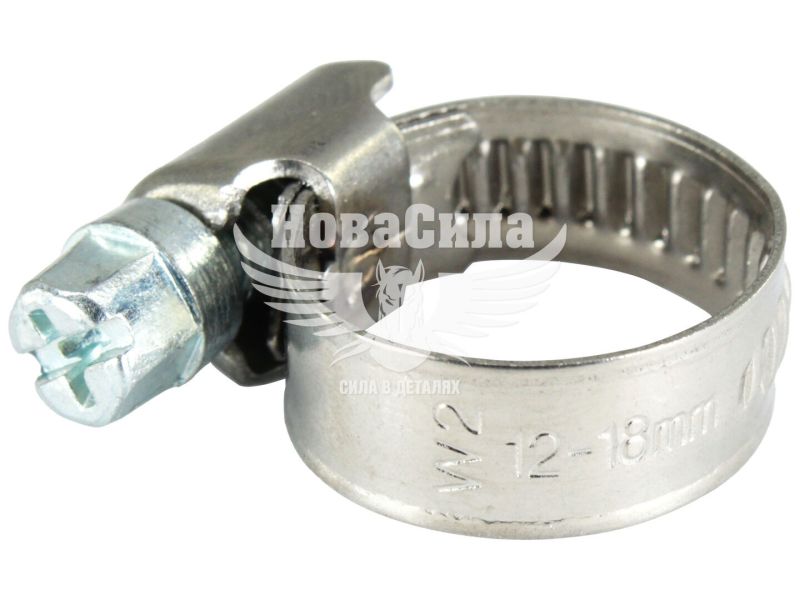 Хомут патрубка 12х18 нерж. (Molder) (уп. 100шт.) (MA40018)