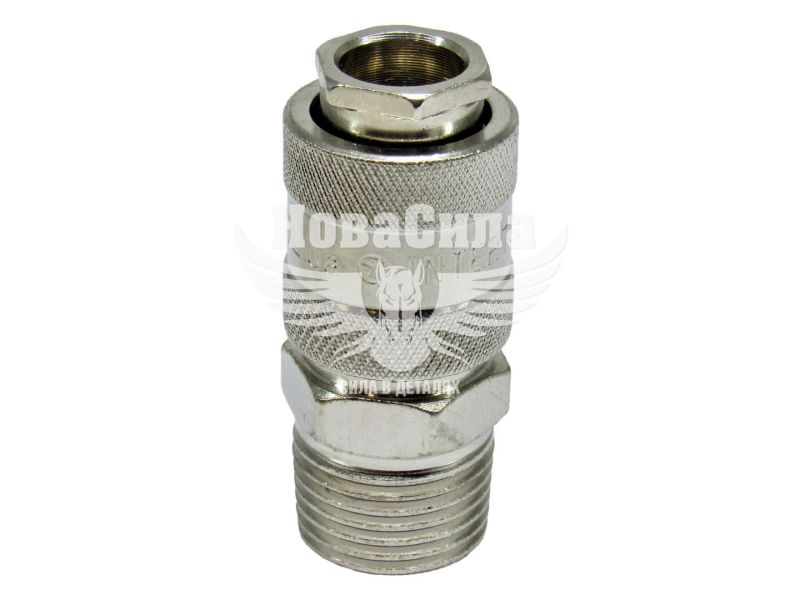 Швидкороздільне зєднання з зовн. різьбою 1/2мм. (Intertool) (PT-1806)