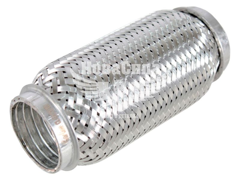 Гофра глушника 45х150мм. 3-х шарова Interlock (CarLine) (короткий фланець) (CL  45x150 VW)