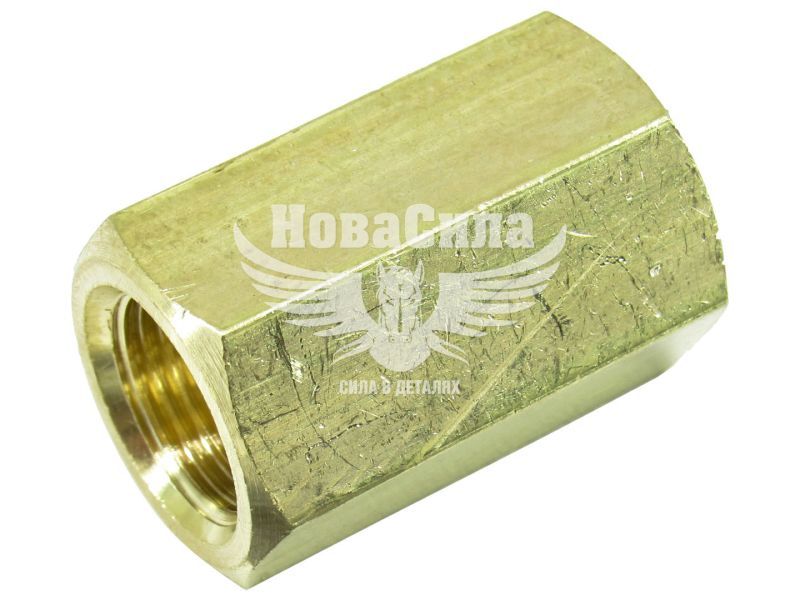 З'єднувач гальм. трубок (прямий) М12х1,0/М10х1,0 внутр. різьба (WP) (WP5-600-131)