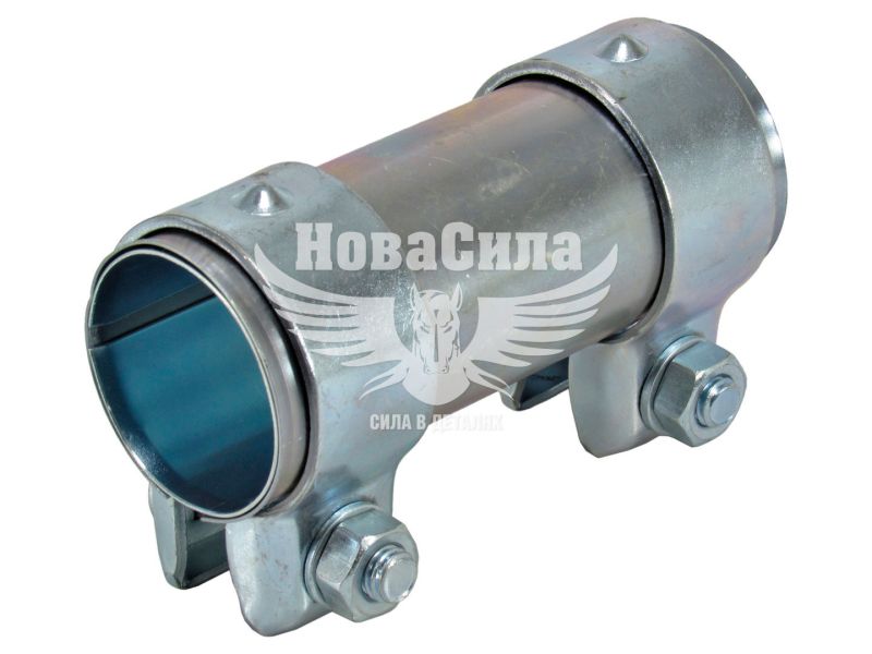 З'єднувач (труб) глушника іномарки 45/49,5х125мм. (Fischer) (004-945)