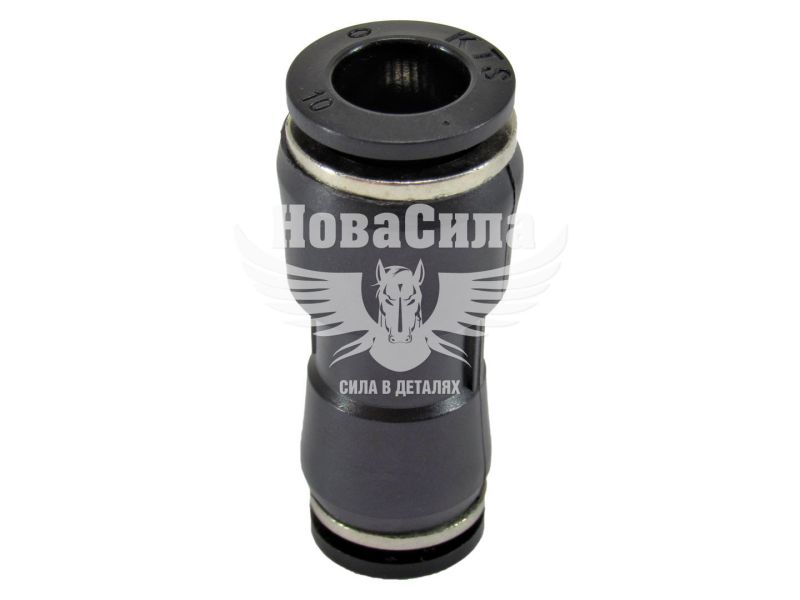З'єднувач аварійний трубки ПВХ редукція пластик 8x10мм. (Rider) (RD 01.03.167)