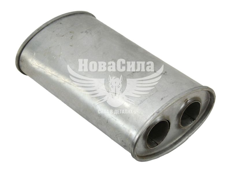 Глушник (бочка) іном. (POLMO) (нерж.) (Ремонт плоский мал.) (00.11)