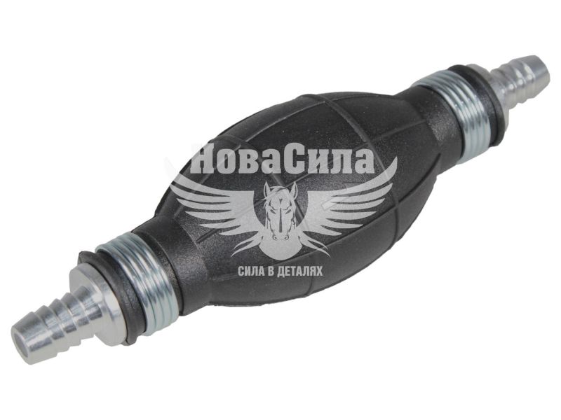 Груша для підкачки палива 10мм. (Vortex) (пряма/пряма) (VX-610P)