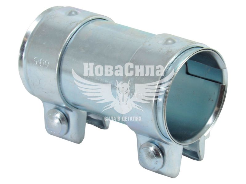 З'єднувач (труб) глушника іномарки 56/60,5х125мм. (Fischer) (114-956)