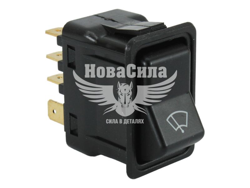 Кнопка (вимикач) склоочисника ПАЗ 24V (Skadi)
