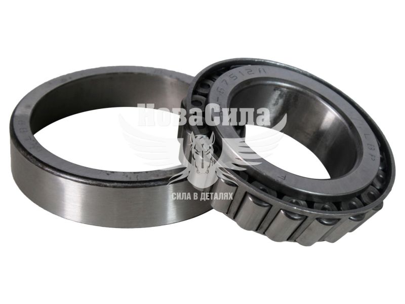 Підшипник опорний роликовий конічний 6-67512А 32212 (LBP) (110х60х29,75) зад. вала відом. КПП КамАЗ, роздат. кор. КрАЗ (6-67512А)