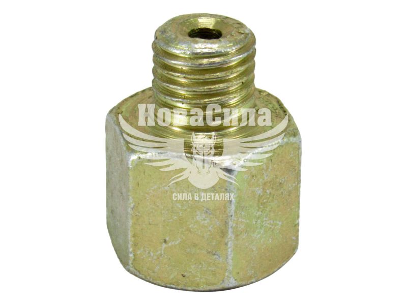 Перехідник гальмівних трубок зовн. діам. M10x1.25 внутр. діам. M12x1 (Україна) (Р017)