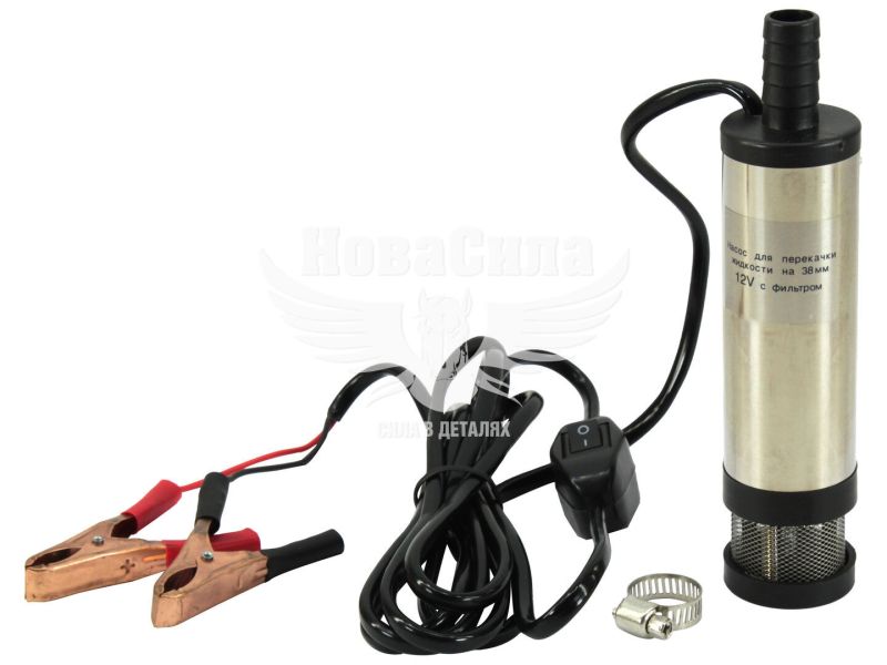 Насос перекачки палива 12V 38мм. занурювальний (Vortex) (VX-38/12)