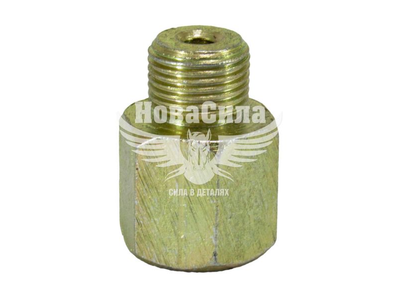 Перехідник гальмівних трубок зовн. діам. M12x1 внутр. діам. M10x1.25 (Україна) (Р023)