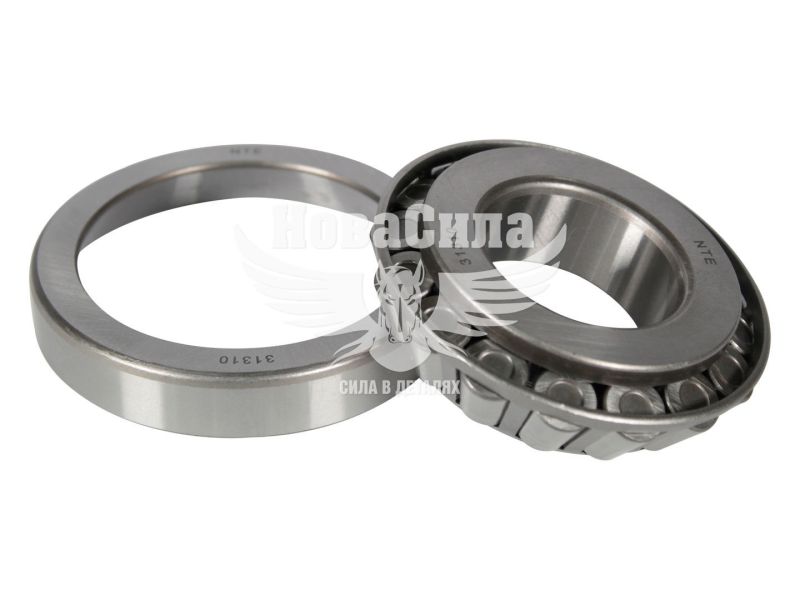 Підшипник опорний роликовий конічний 27310 31310 (NTE) (110х50х29,25) мост перед., серед., зад. КамАЗ (27310 "31310")
