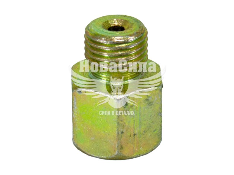 Перехідник гальмівних трубок зовн. діам. M12x1.25 внутр. діам. M12x1 (Україна) (Р028)
