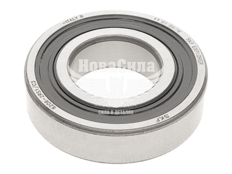 Підшипник шариковий 6206-2RS1/C3 (SKF) (30X62X16) (6206-2RS1/C3)