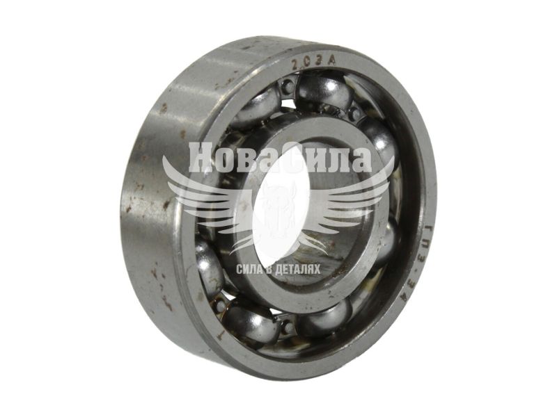 Подшипник шариковый 203 6203 (СНГ) (40х17х12) двиг. ГАЗ, МАЗ, УРАЛ, тормозов. сист. КрАЗ (203 "6203")