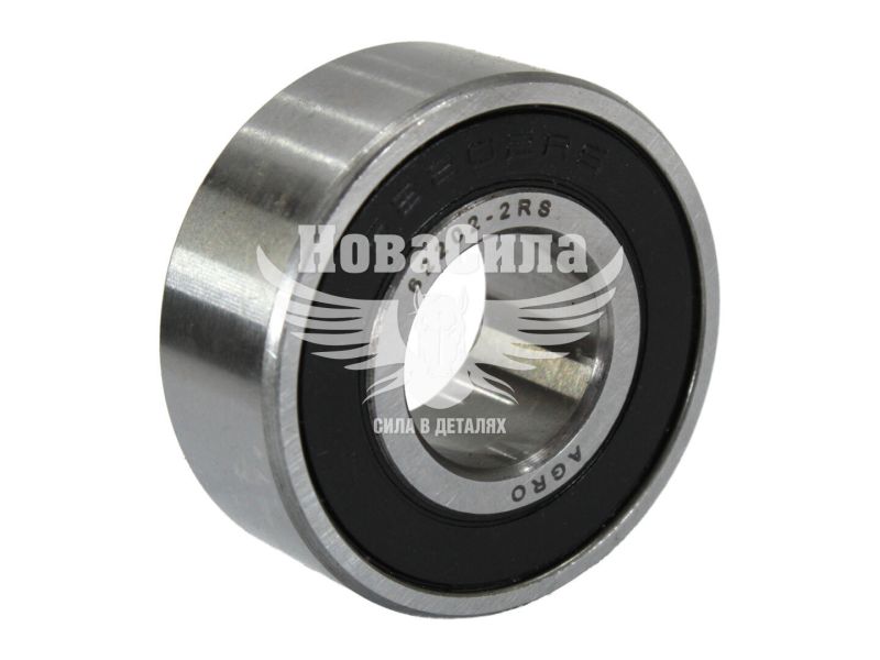 Підшипник шариковий 180502 62202-2RS (Agro) (35х15х14) КПП ВАЗ, генератор УРАЛ, УАЗ, КамАЗ, МАЗ (180502 "62202-2RS")